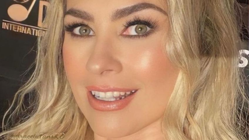 Desde la alberca, Aracely Arámbula tiene el traje de baño más chic de la temporada