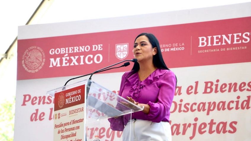 Ariadna Montiel: la pensión para personas con discapacidad ya es universal en la CDMX, reconoce esfuerzos de AMLO y Sheinbaum