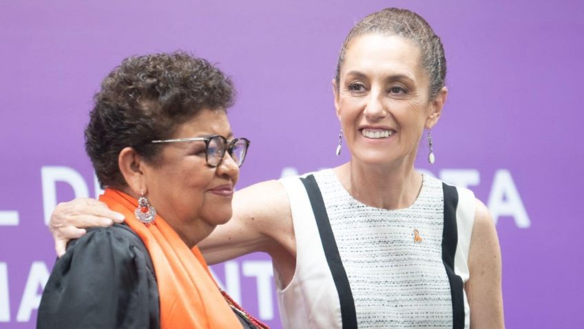 Claudia Sheinbaum respalda ratificación de Ernestina Godoy en la FGJ