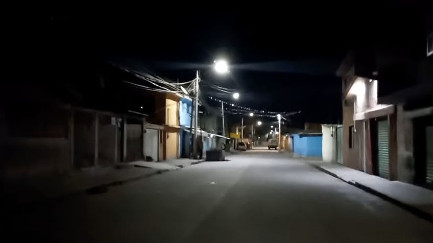 VIDEO: sigilo, calles vacías, pasos rápidos y luminarias sin luz, así es recorrer Ecatepec de madrugada