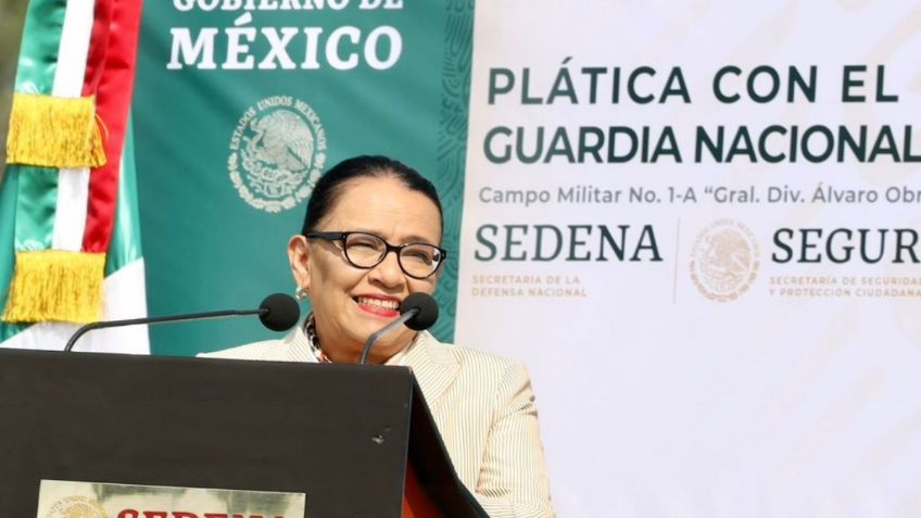 Hay Guardia Nacional para rato, garantiza Rosa Icela Rodríguez ante 12,600 efectivos