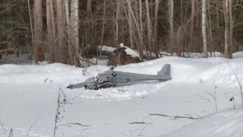 Un dron explosivo de Ucrania fue hallado cerca de Moscú.