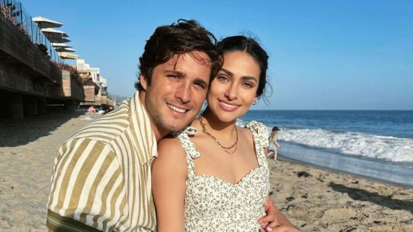 Renata Notni y Diego Boneta desatan rumores de embarazo por una foto en la que la actriz presume su pancita