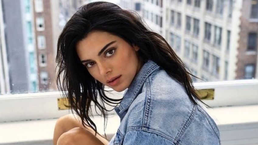 Kendall Jenner se suma a la tendencia de los slim jeans con corsé