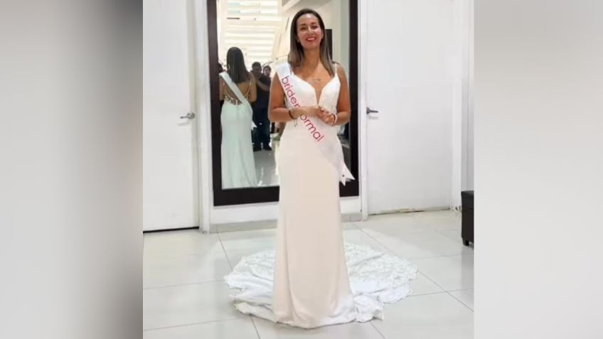 A Nadia le robaron su vestido de novia en Cuautitlán Izcalli y la marca la sorprendió días antes de su boda