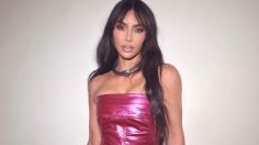 Kim Kardashian enamora la red con la pijama rosa Barbie y es de su marca SKIMS