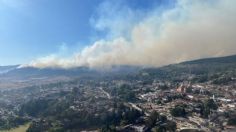 Combaten fuerte incendio forestal en El Carrizal, Jalisco