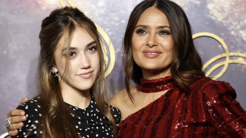 Valentina Pinault, hija de Salma Hayek, posó con su medio hermano "secreto" y se volvió viral