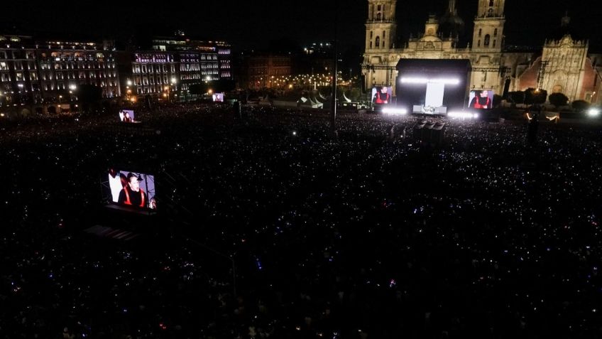 Rosalía en el Zócalo: 160 mil personas asistieron a ver a la Motomami