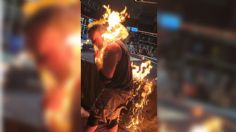 VIDEO | Luchador sufre quemaduras considerables tras incendiarse en el ring