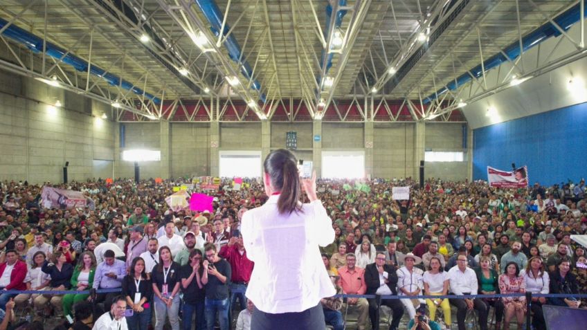 Claudia Sheinbaum: "Abrazos no balazos, no quiere decir que nos quedemos cruzados de brazos"