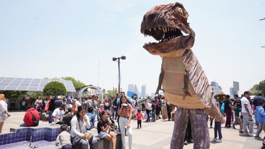 Alcaldía Miguel Hidalgo festeja el Día del Niño con el DinoFest