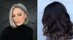 ¡Olvídate de las canas!, las mechas dark balayage te ayudarán a ocultarlas