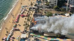 VIDEO | Alerta en Acapulco: se registra fuerte incendio en El Rollo en plena Semana Santa