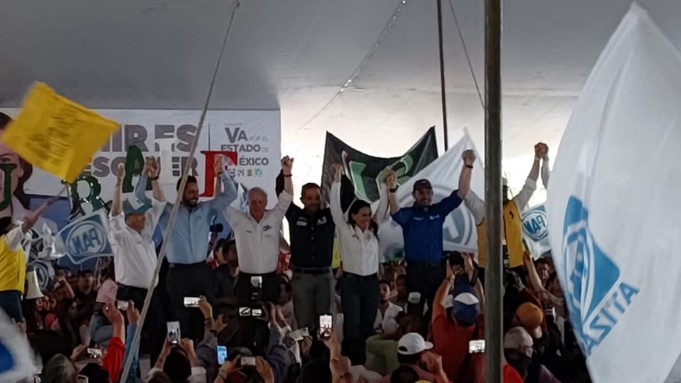 “Voy a caminar el Edomex y voy a demostrar que con propuestas y trabajo podemos ganar”, dijo la candidata