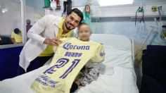 Henry Martin cumple el sueño de un pequeño con cáncer y lo visita en el hospital