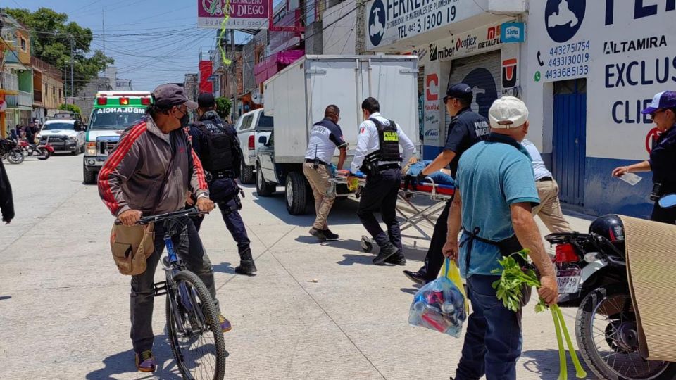 Los equipos de rescate llegaron al lugar