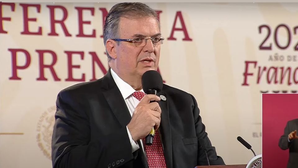 Ebrard ido a conocer que los mexicanos fueron evacuados del país