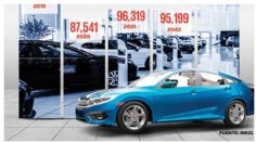 Aumenta en 24.8% venta de automóviles nuevos