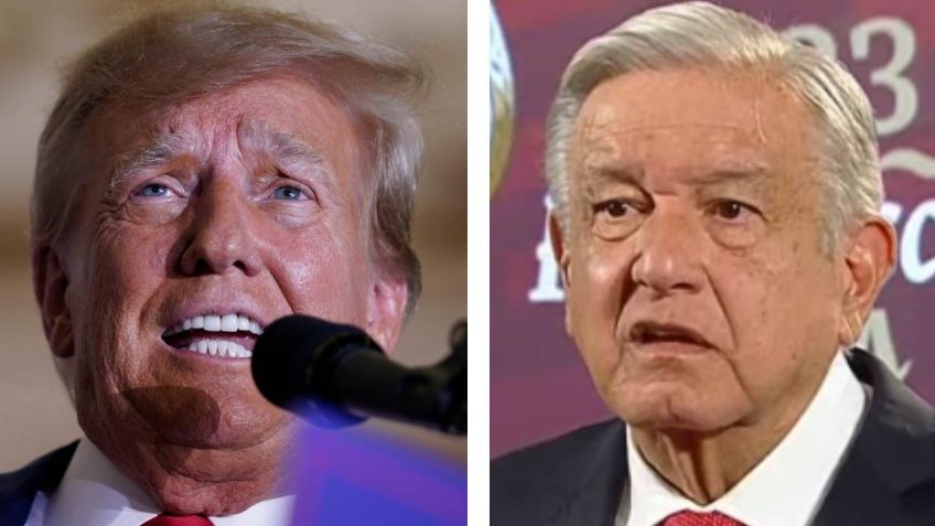 AMLO rechaza las acusaciones contra Donald Trump, compara el caso con el desafuero y la destitución de Pedro Castillo