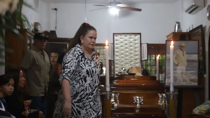 "Mentiroso": en pleno funeral, viuda de Andrés García pone en su lugar a Roberto Palazuelos