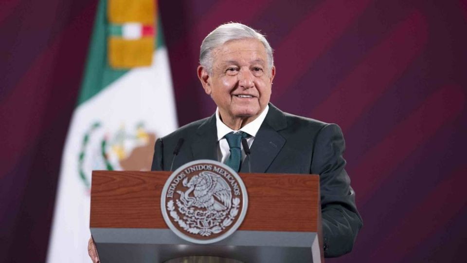 AMLO en la Mañanera.