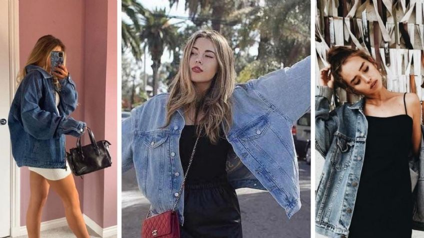 ¿Cómo combinar una chamarra de mezclilla? 3 ideas de looks para lucir icónica