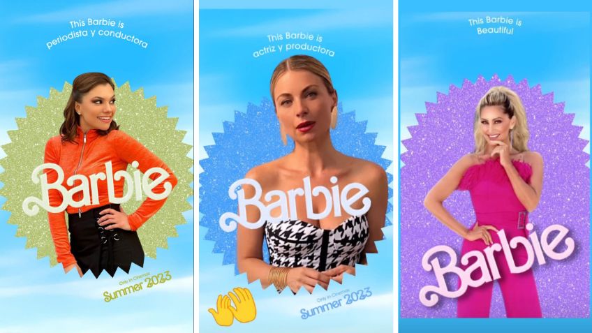 Annette Cuburu, Ludwika Paleta y Tabata Jalil, así se ven como Barbie