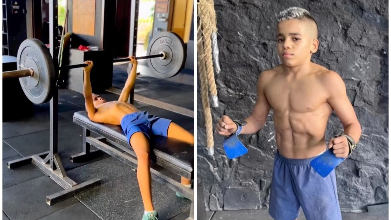 Niño De 12 Años Es Conocido Como Mini Hulk Por Su Musculatura Y Su