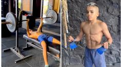 Niño de 12 años es conocido como "Mini Hulk", por su musculatura y su intensa rutina de crossfit