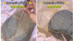 VIDEO: tunden a TikToker que compró tortillas "echadas a perder" y eran de maíz azul