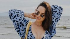 FOTOS | Fabiola Guajardo presume bañador de animal print en escapada a la Riviera Nayarit