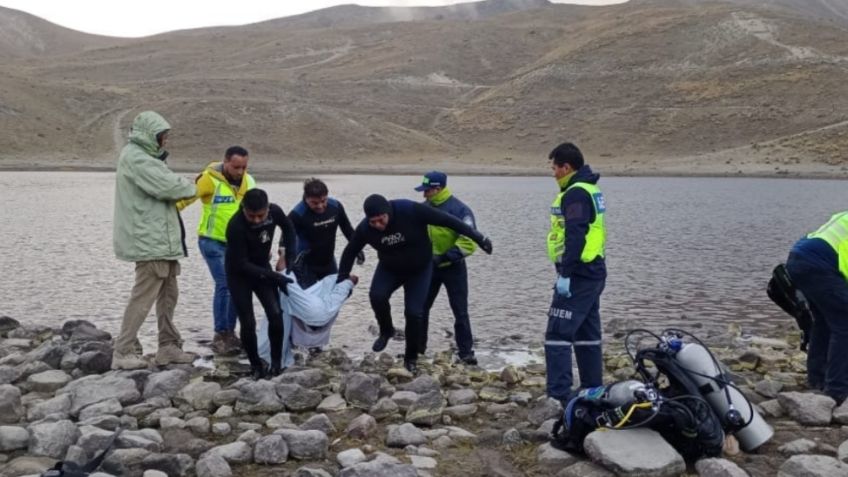 Tragedia en Semana Santa: murió ahogado tras meterse a nadar con sus amigos en laguna del Nevado de Toluca