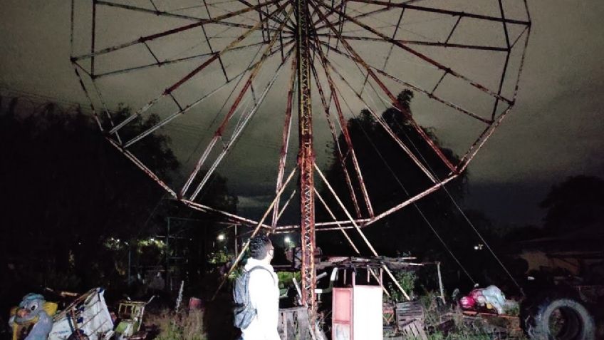 La feria del horror en Morelia, un recinto abandonado donde la gente asegura ver cosas paranormales