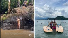 Cascadas, surf y tour por la selva: Tania Rincón se pone extrema en sus vacaciones por Costa Rica