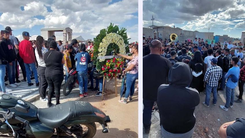 Despiden a los 5 motociclistas masacrados en Zacatecas: "Los recordaremos siempre, humo hasta el cielo"