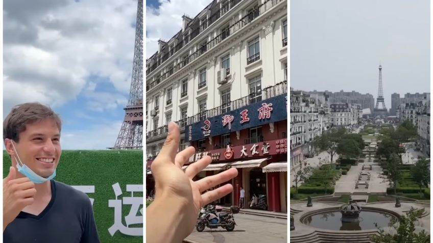 VIDEO: China tiene su propio París y querrás conocerlo porque es mucho más barato