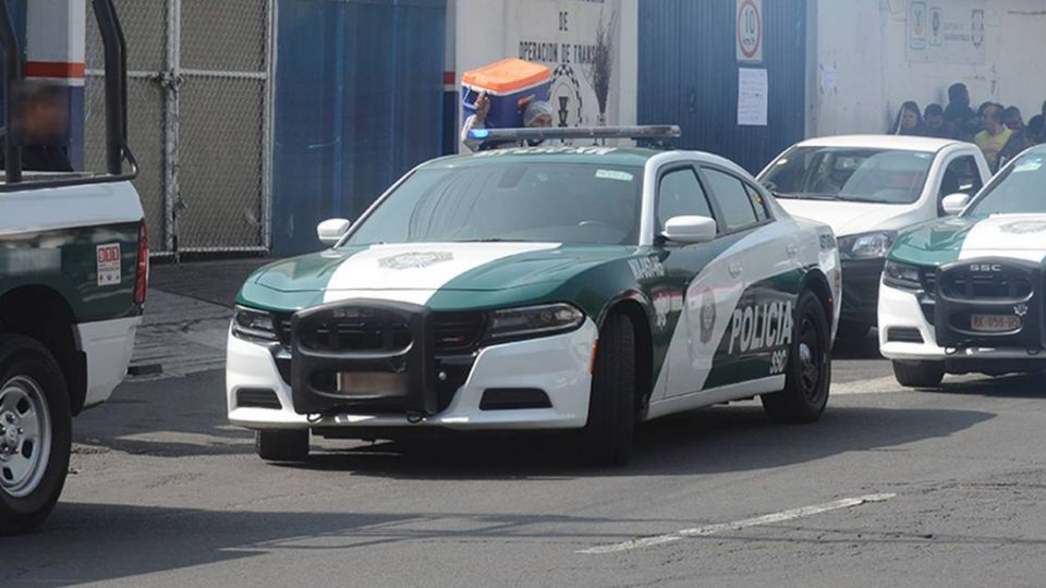 Se registró una fuerte movilización policiaca en la zona.