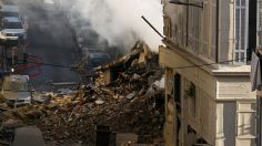 Las impactantes imágenes del derrumbe de un edificio en Francia que dejó 8 desaparecidos