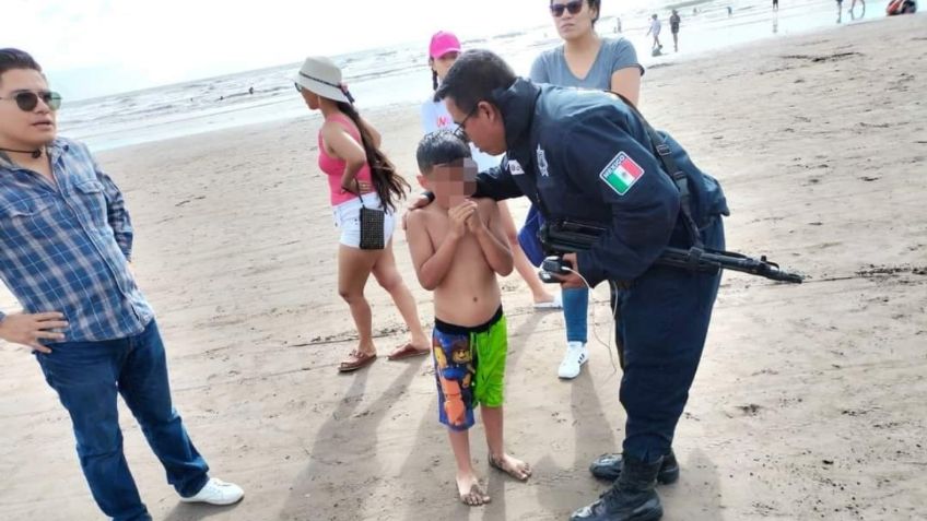 Extravío de menores, de los problemas que más se presentaron en playas de Nayarit