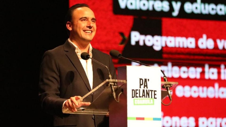 Manolo Jiménez promete mantener a Coahuila como un estado seguro y blindado