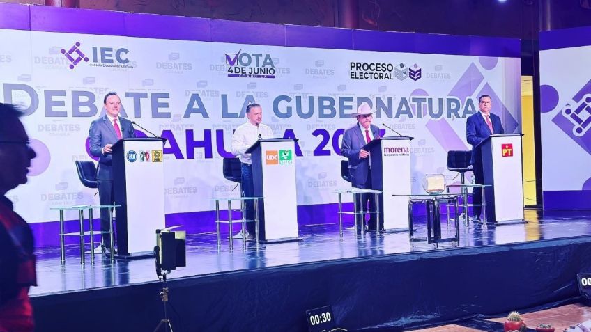 Debaten candidatos de Coahuila con menos ataques y repiten propuestas