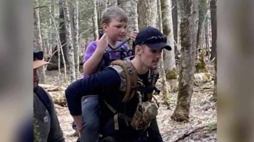 Un niño de 8 años se perdió en un parque natural, lo rescataron dos días después y sorprende al contar cómo sobrevivió