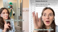 VIDEO: Mujer embarazada hace un Excel de lo que quiere hacer antes de convertirse en madre