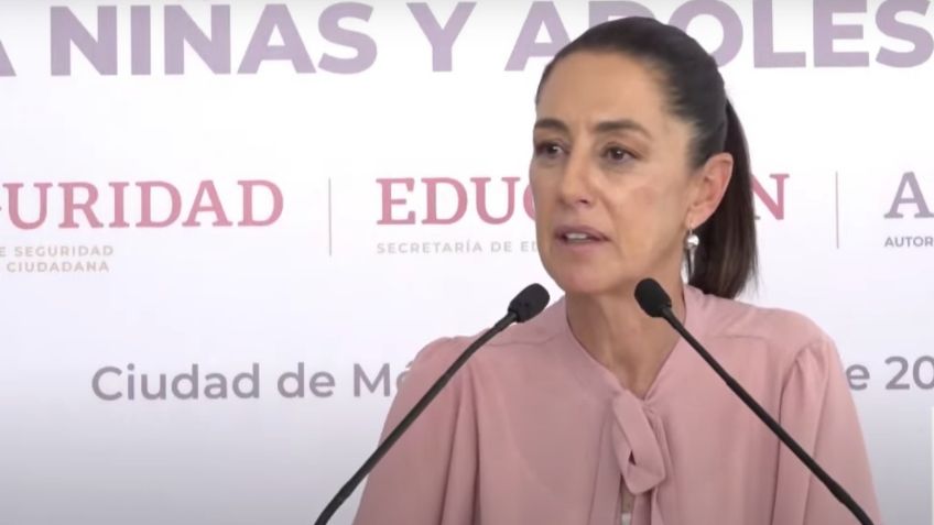 Claudia Sheinbaum: Es importante informar a estudiantes sobre efectos de las drogas