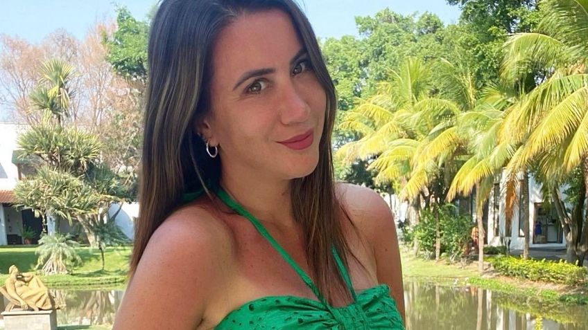 Desde Cuernavaca, Mariazel presume abdomen plano en moderno jumpsuit verde