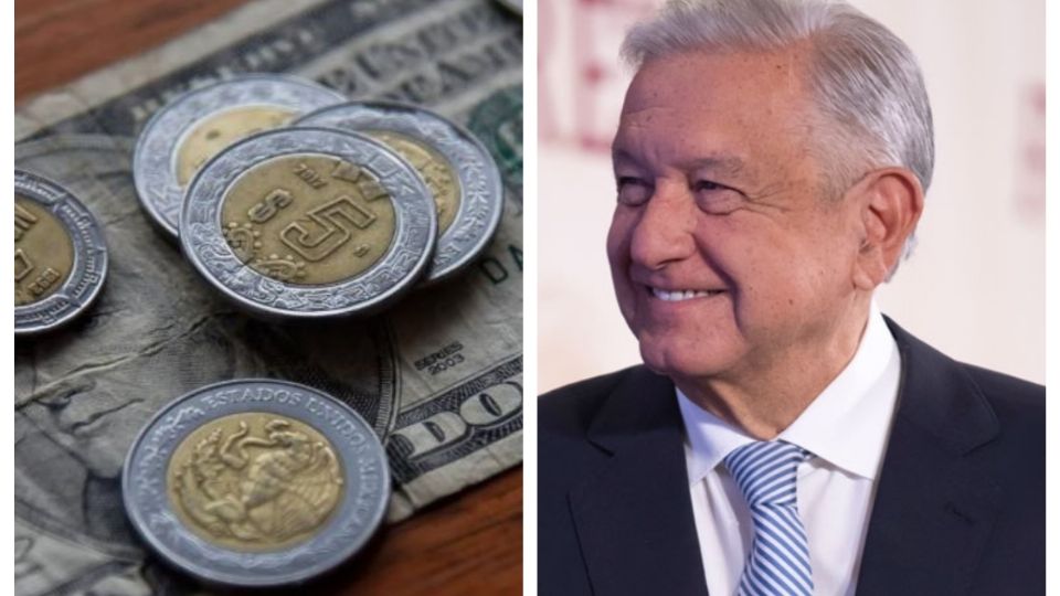 AMLO presumió al 'peso fortachón'