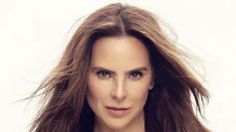 Kate del Castillo derrocha estilo al abrirse la chaqueta de cuero