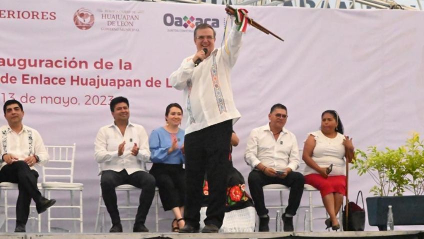 Marcelo Ebrard inaugura Oficina de Enlace Municipal para atender a más oaxaqueños