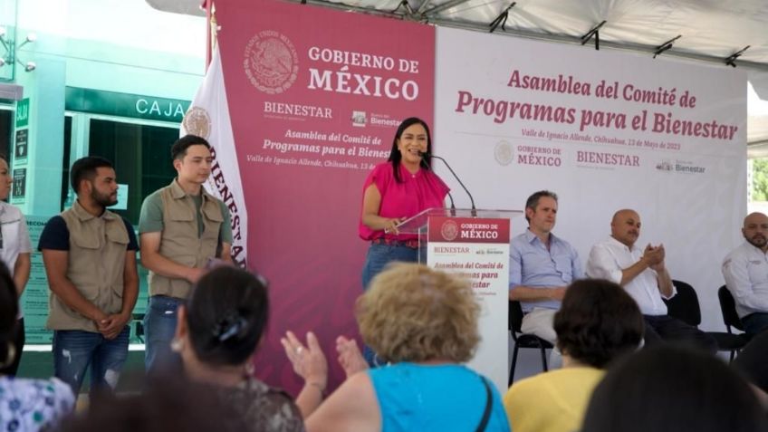 Ariadna Montiel encabeza instalación de Comités de Programas de Bienestar en Chihuahua